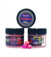 Amino POP-UPs two-flavor SQUID•CRANBERRY (КАЛЬМАР•ЖУРАВЛИНА) 8•6 мм Amino POP-UPs two-flavor SQUID•CRANBERRY (КАЛЬМАР•ЖУРАВЛИНА) 8•6 мм